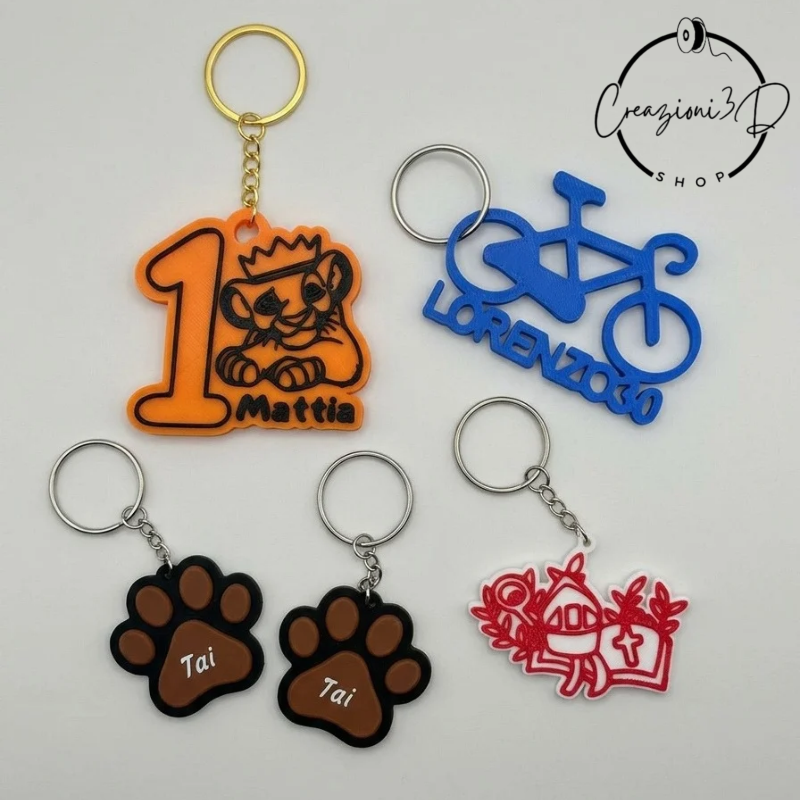 portachiavi personalizzati per compleanno comunione cresima occasione speciale