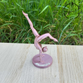 Statuetta a forma di ginnasta ginnastica ritmica ginnastica artistica trofeo ginnasta