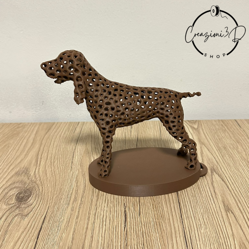 lampada cane bracco italiano personalizzabile con nome