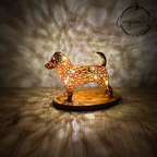 idea regalo personalizzata cane jack russel statuetta cane personalizzata