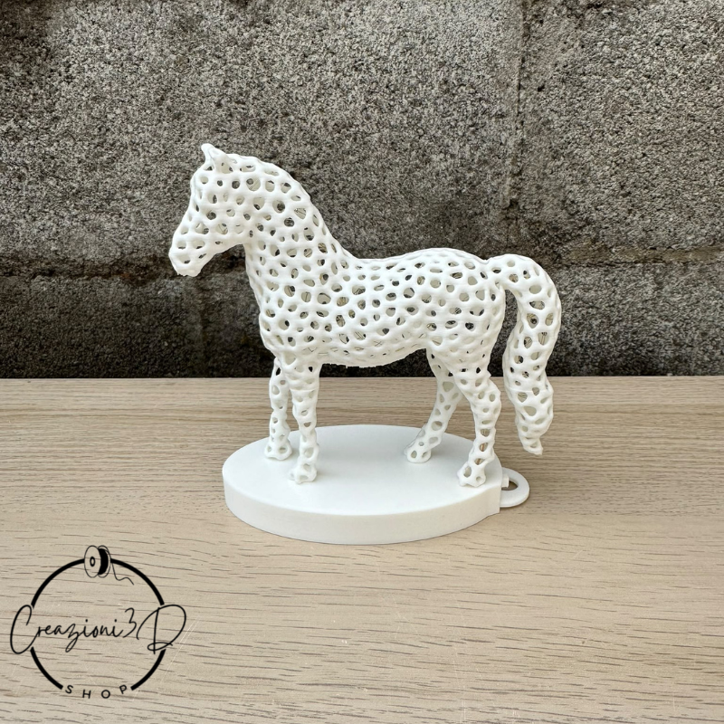 cavallo dolce bianco cavallo elegante idea regalo originale personalizzata
