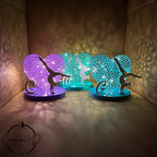 idea regalo particolare cuori luminosi made in italy, materiale: PLA, bioplastica atossica ed ecosostenibil