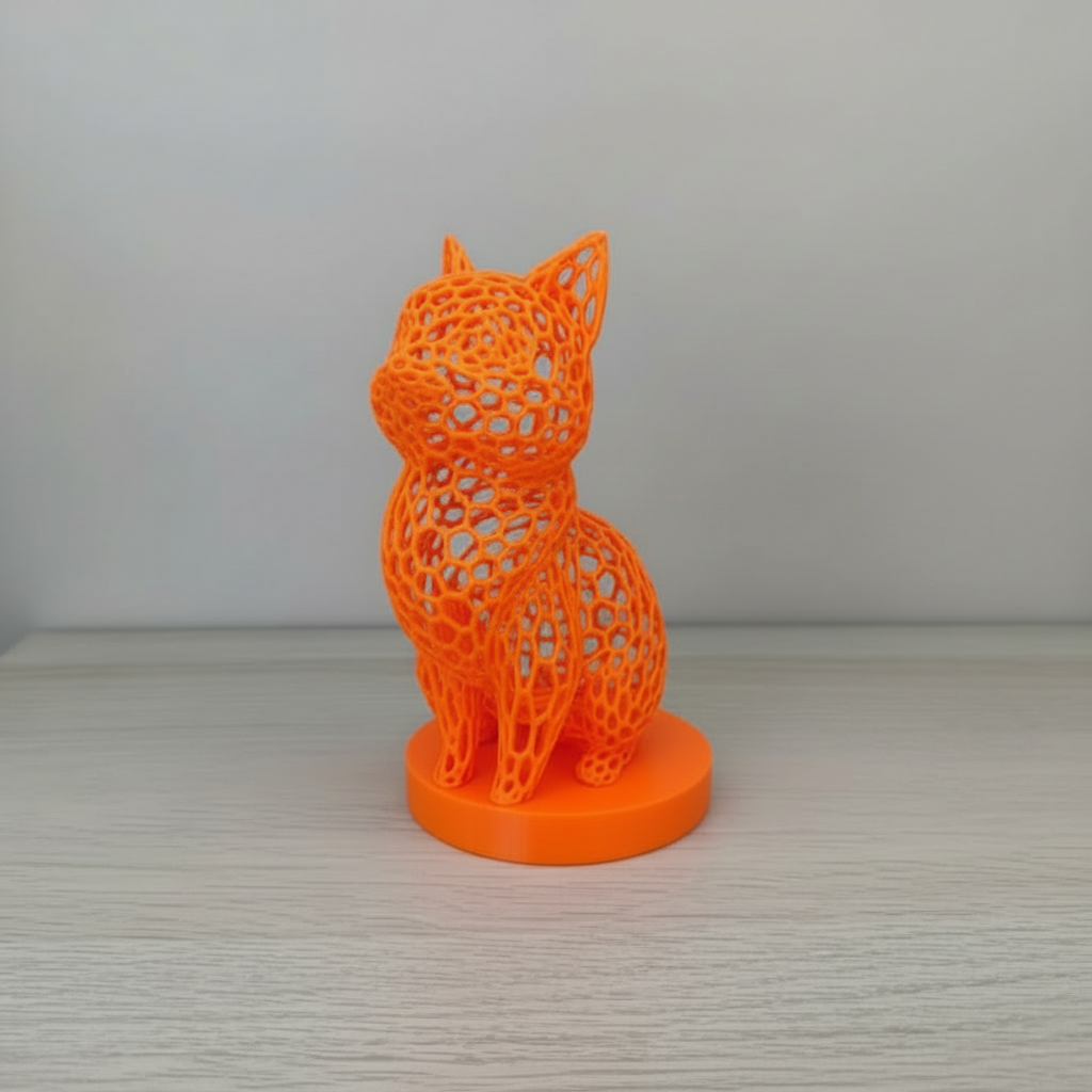gattino luminoso arancio