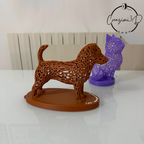 lampada jack russel con lucine idea regalo con nome