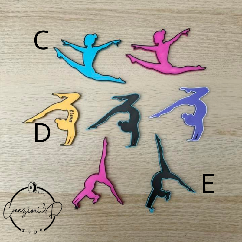 magnete ginnastica artistica calamita ginnastica ritmica stampa 3d