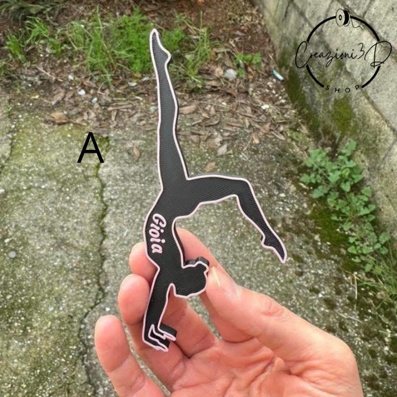 magnete personalizzato ginnastica ritmica