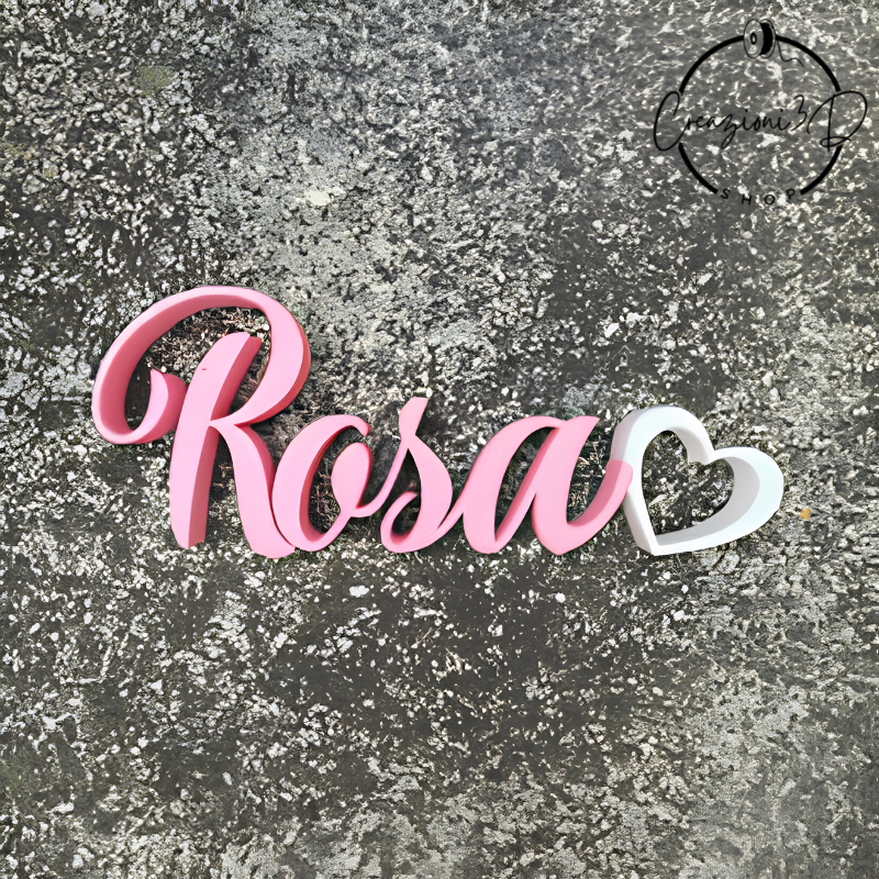 nome personalizzato bambino bambina idea regalo cuore